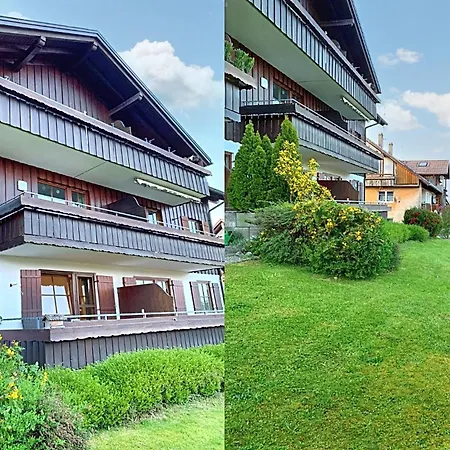 شقة Bergnest Mit Bergblick - Ca 3 Min Skilift - Balkon - Garten - 6 Pers - Hund - Luftkurort - Naehe Buchenegger Wasserfaelle - Eistobel - Bodensee *