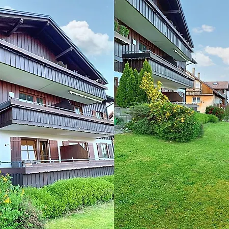Apartamento Lindners Hideaways - Bergnest - Bergblick 6 Pers Balkon Garten Hund Luftkurort Naehe Buchenegger Wasserfaelle Eistobel Bodensee *