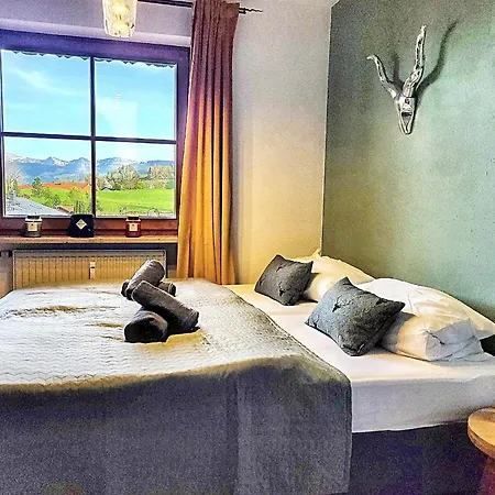 Bergnest Mit Bergblick - Ca 3 Min Skilift - Balkon - Garten - 6 Pers - Hund - Luftkurort - Naehe Buchenegger Wasserfaelle - Eistobel - Bodensee شقة أوبيريويتي