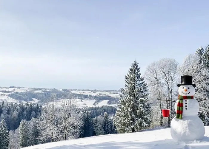 Lindners Hideaways - Bergnest - Bergblick 6 Pers Balkon Garten Hund Luftkurort Naehe Buchenegger Wasserfaelle Eistobel Bodensee アパート *