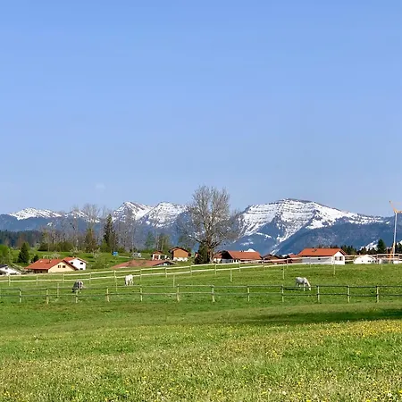 Apartment Lindners Hideaways - Bergnest - Bergblick 6 Pers Balkon Garten Hund Luftkurort Naehe Buchenegger Wasserfaelle Eistobel Bodensee Oberreute