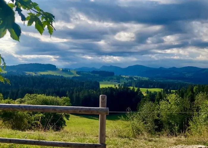 Appartamento Lindners Hideaways - Bergnest - Bergblick 6 Pers Balkon Garten Hund Luftkurort Naehe Buchenegger Wasserfaelle Eistobel Bodensee Oberreute